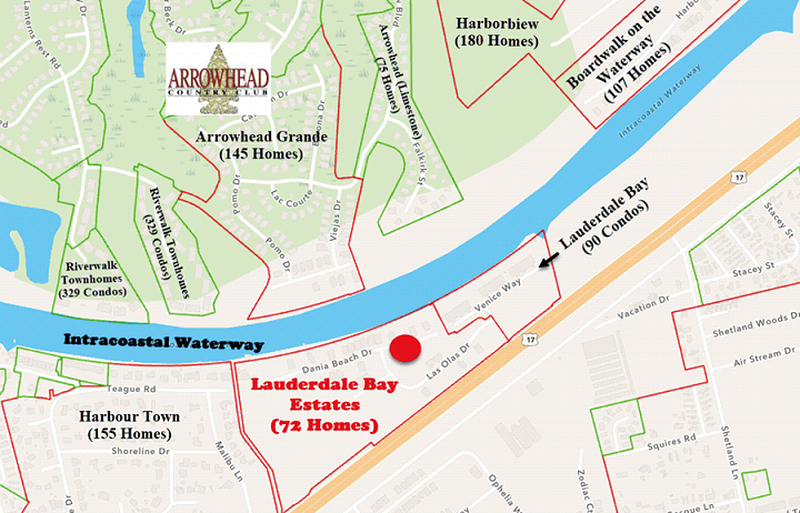 Lauderdale Bay Estates Intracoastal Waterway Community in Myrtle Beach, SC